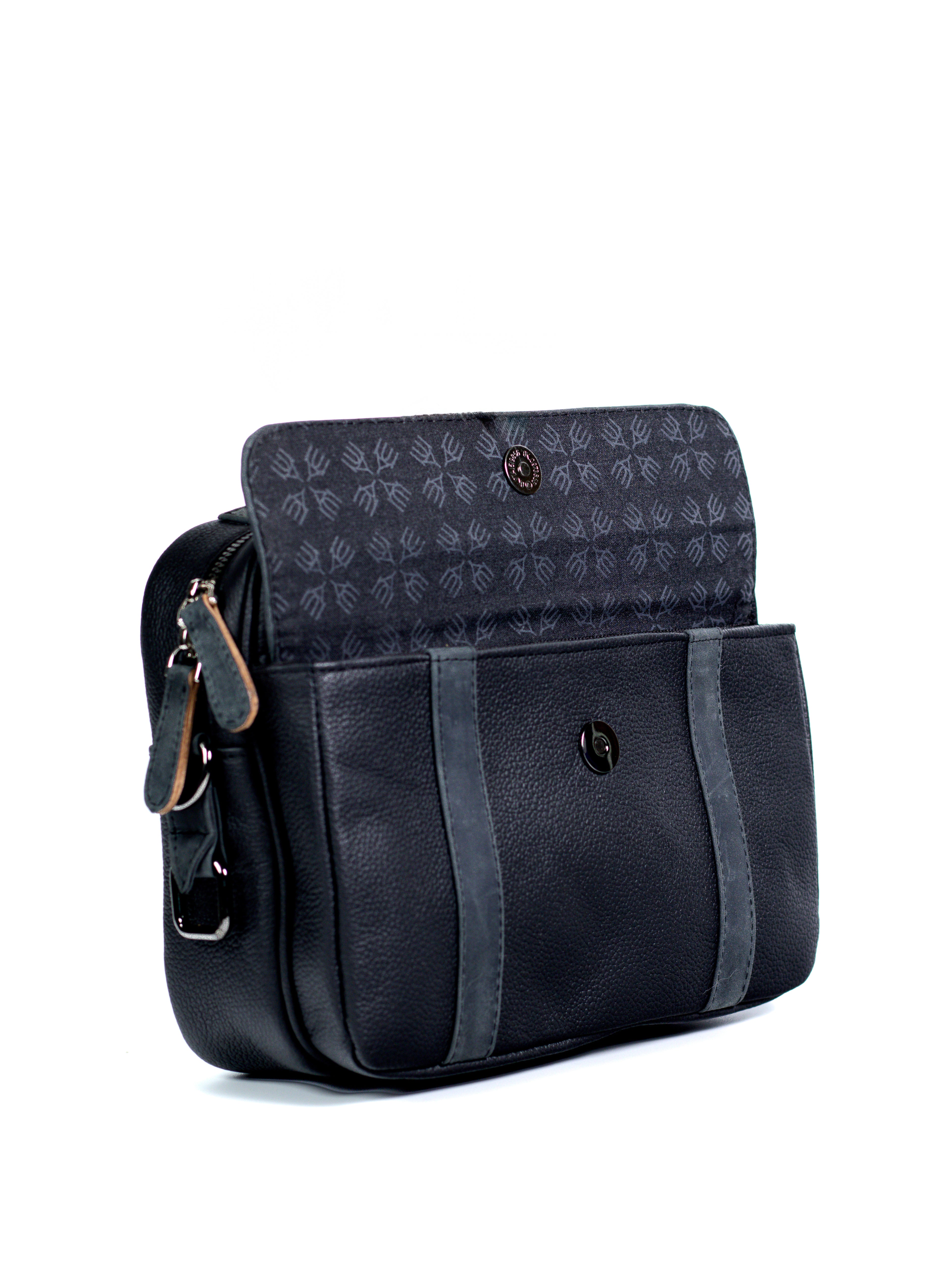 Raziel - Negra - Mini Maletín/Crossbody
