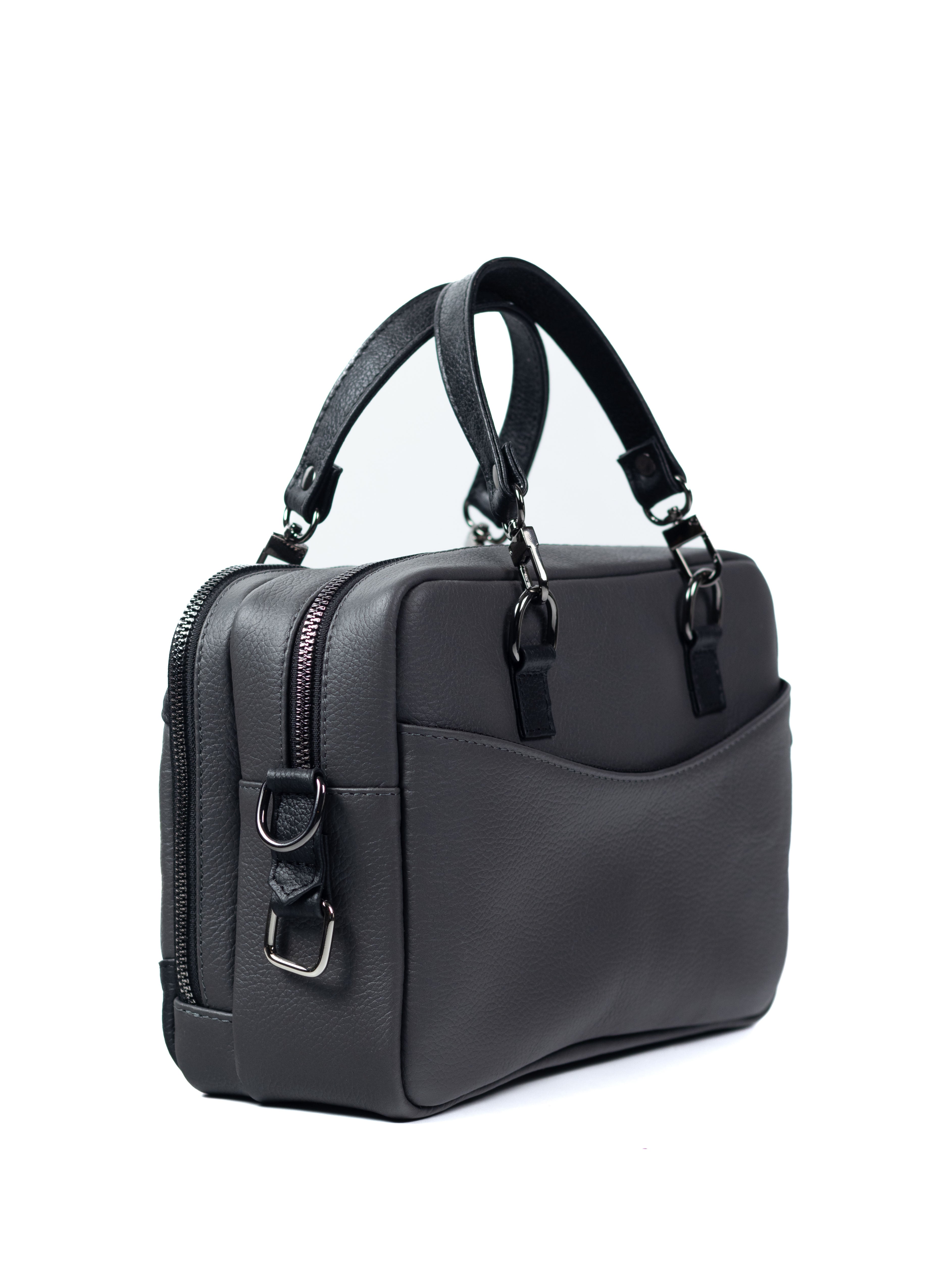Kenning - Gris - Mini Maletín/Crossbody
