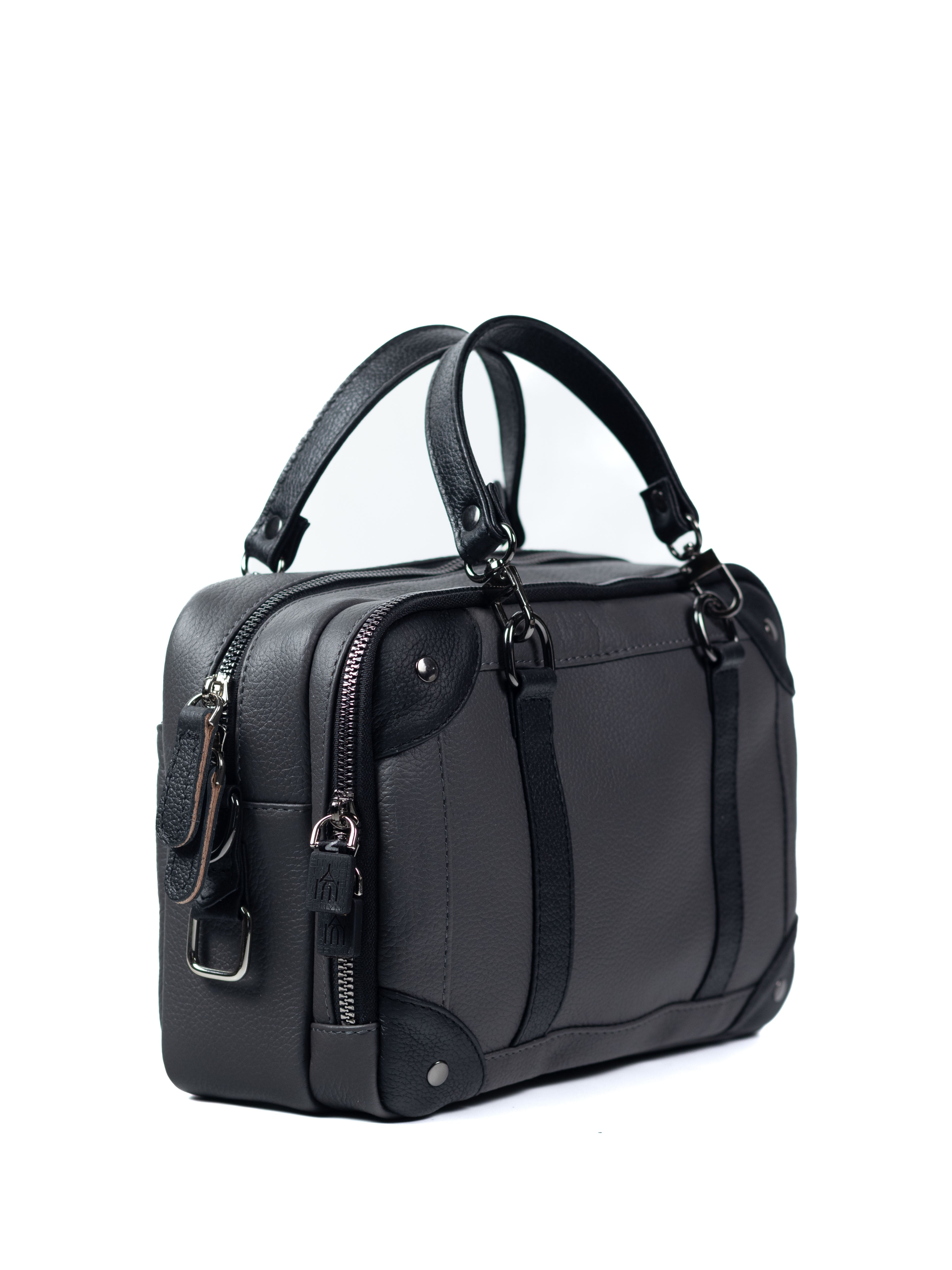 Kenning - Gris - Mini Maletín/Crossbody