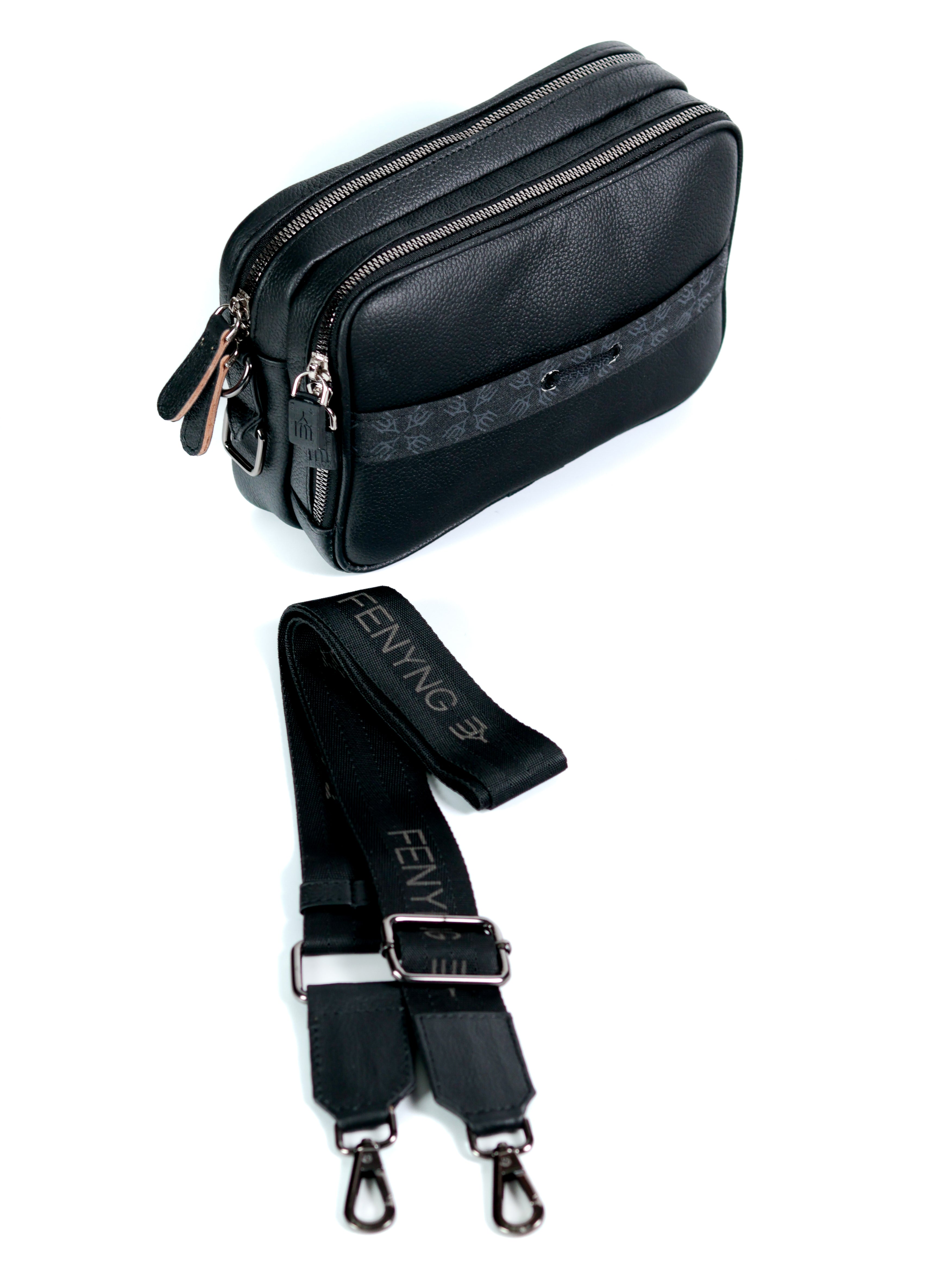 Vudou - Negro - Crossbody