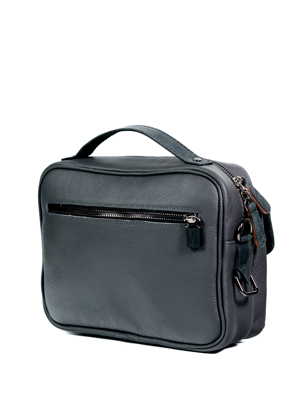 Raziel - Gris - Mini Maletín/Crossbody.